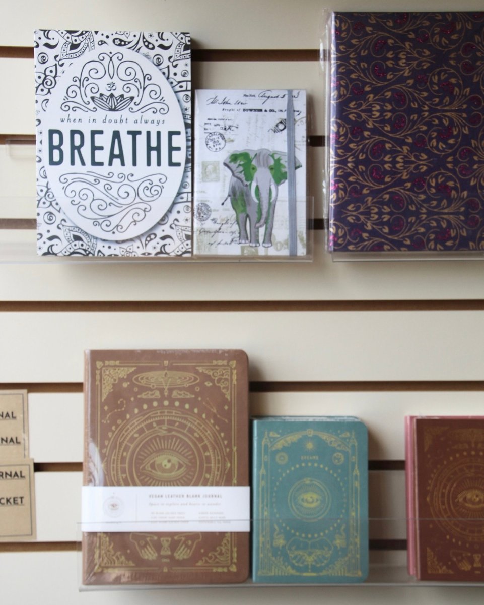 Start your spiritual journey in 2022 by writing down your goals in one of these gorgeous journals available in the @DeltaGrooveYoga boutique! ✌️