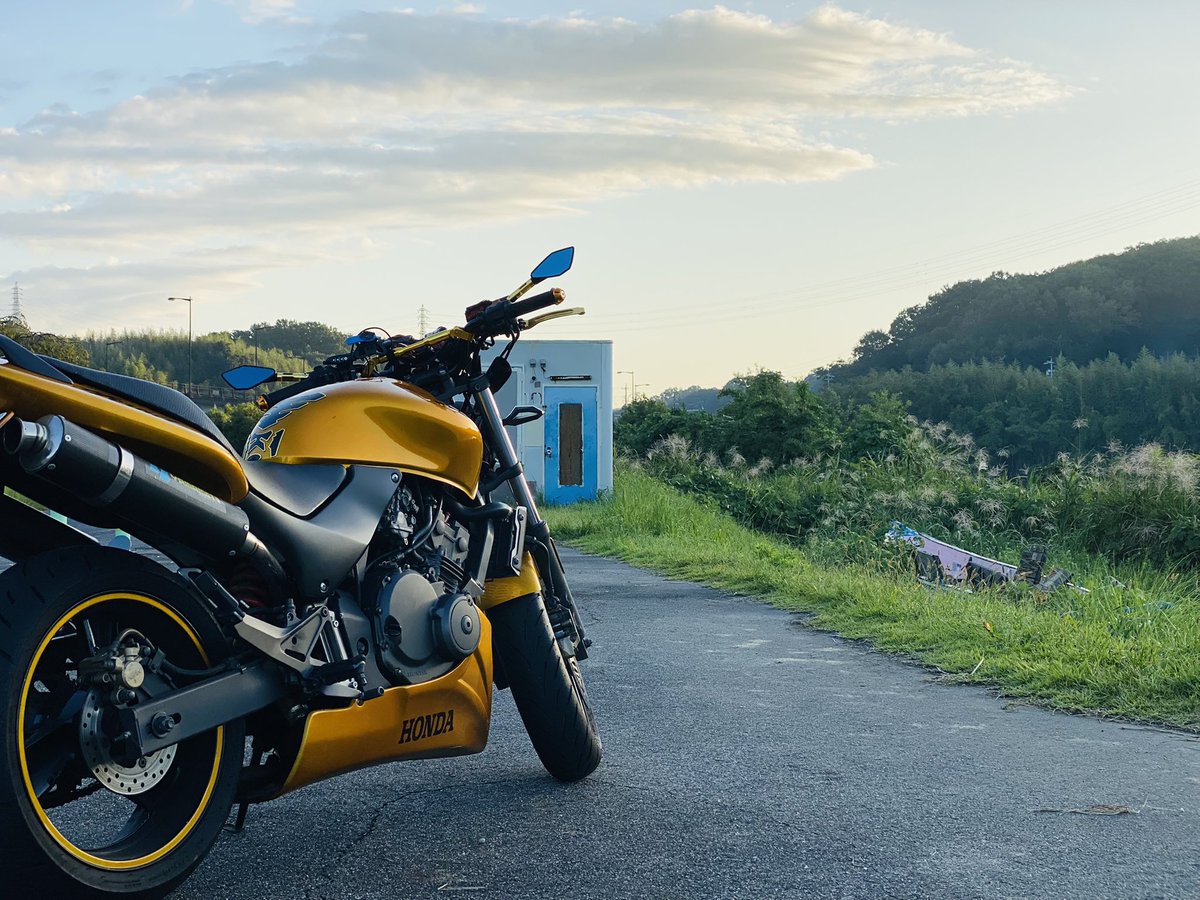 Naotin_Rider's tweet photo. 名前  :  なおちん
性別  :  男
年齢  :  20代
住み  :  愛知
愛車  :  HORNET250(キャンディ金)
好き  :  バイク
一言  :  見かけたらヤエーよろしく！

#バイク乗りとして軽く自己紹介 
#バイク乗りと繋がりたい 
#ホーネット250
#ホーネット乗りはリツイートしてくれるらしい https://t.co/Bbns5BT2nh