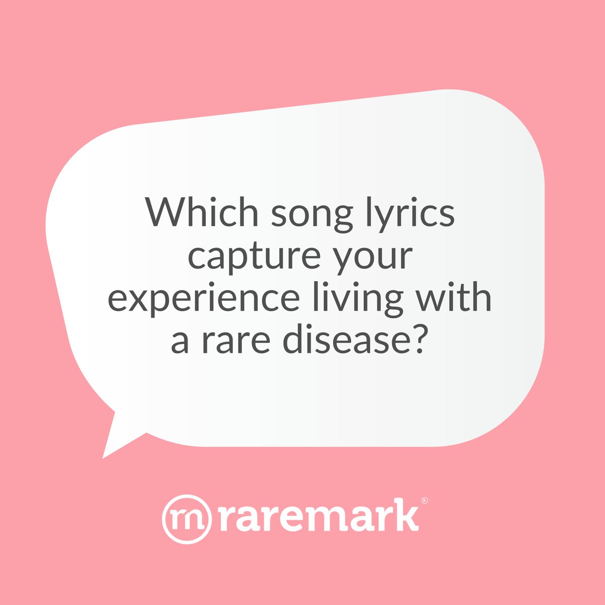 Which song lyrics capture your experience living with a rare disease? Here's what Raremark members said: bit.ly/3tlBC19