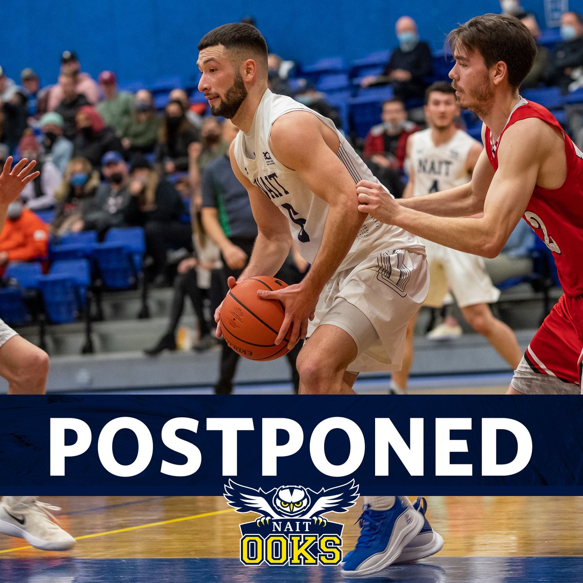 OoksMBB's tweet photo. Games vs. GPRC scheduled for this weekend have been postponed. https://t.co/Qm2Dl3Faej