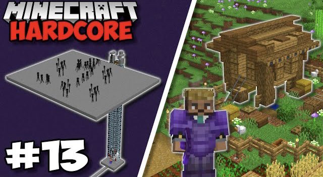 Farzy on X: New hardcore episode! Today we made an Enderman farm