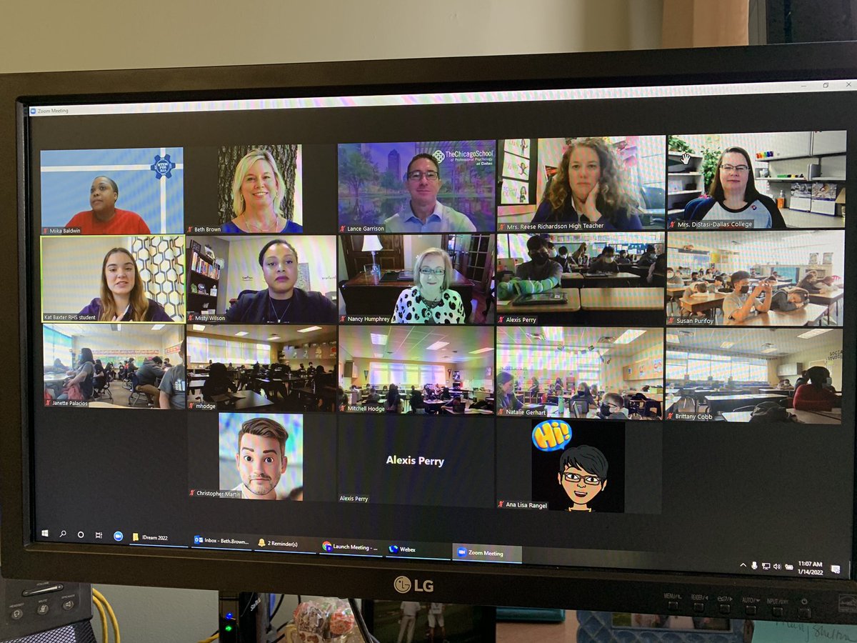 Who wants to be a teacher? #iDream2022 awesome education panel. Thank you <a href="/dallascollegetx/">Dallas College</a> <a href="/richardsonisd/">Richardson ISD</a> <a href="/reese_teach/">Debbie Reese</a> <a href="/MiikaBaldwin/">Miika Baldwin</a> <a href="/poshmisty3/">Misty Wilson</a> @GradPsychology for serving as panelists and <a href="/RichardsonHS1/">Richardson HS</a> student Kat for hosting!