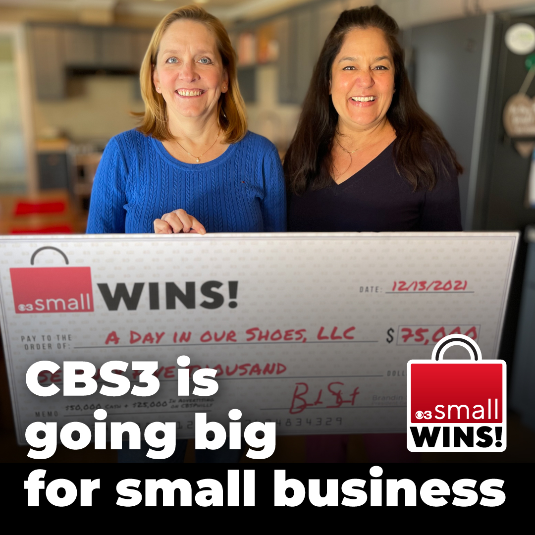 @cbs_philly is committed to helping small businesses. Just like small business owner Lisa Lightner, our most recent recipient of the CBS3 Small Wins! grant program aimed at helping small businesses owned by or serving minority communities. cbsphilly.com/smallwins. #CBS3Smallwins