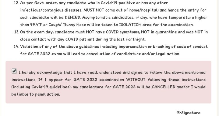 Manikan49444785's tweet photo. What a joke??☹️ @IITKgp If somebody is infected,then they aren't allowed to write the exam?It means that they would lose the chance to write the GATE this year?Imagine conducting an exam during peak is predicted &amp; no one should have symptoms.
#Gate2022 #postponegate2022 https://t.co/sfJZiwrjOH