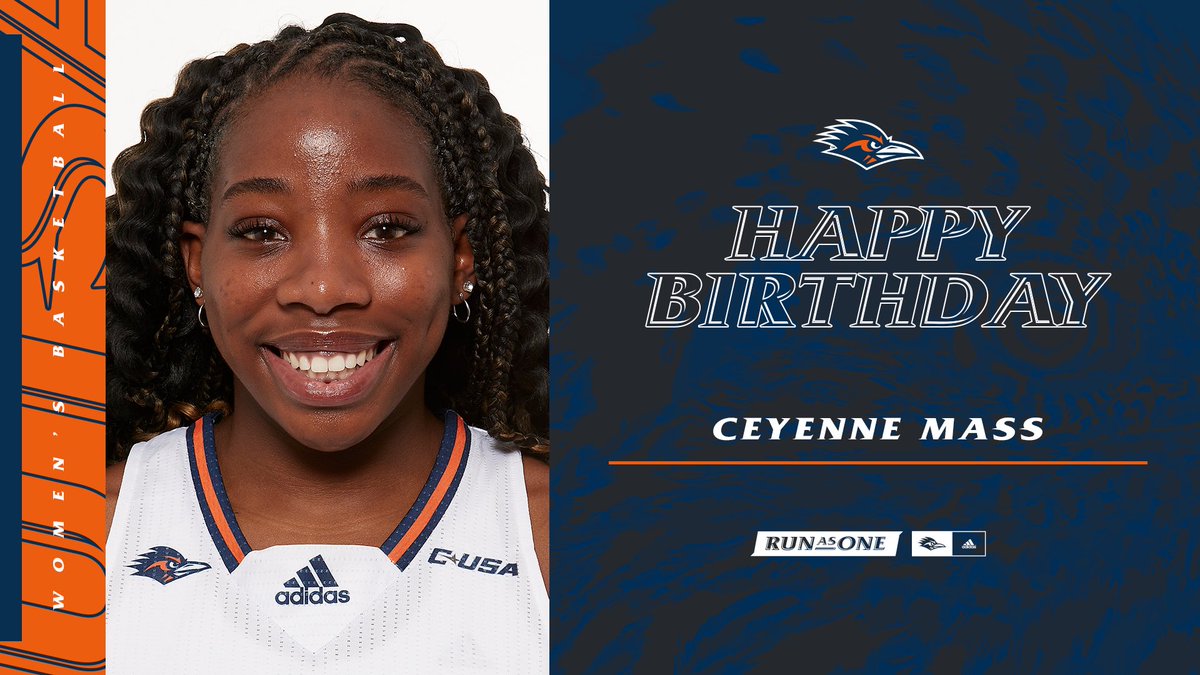 UTSAWBB's tweet photo. Happy Birthday 🎂🥳

#BirdsUp🤙 #RunnersReborn https://t.co/30lGWdr3Ln