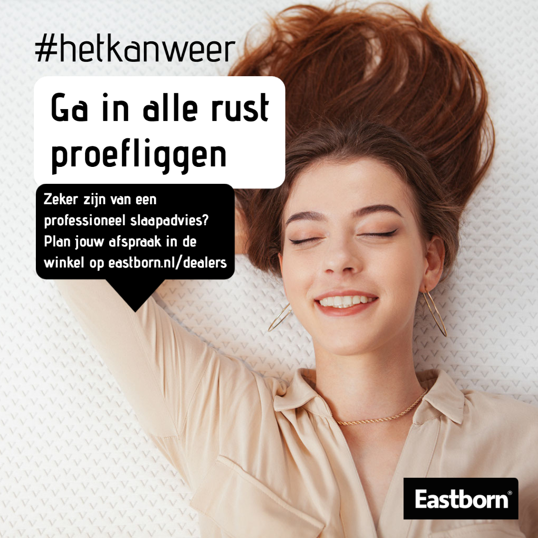 Eastborn_Slapen's tweet photo. De winkels gaan weer open. Ga in alle rust proefliggen bij jouw dichtstbijzijnde Eastborn dealer. Plan alvast jouw afspraak op https://t.co/x6Sv7cxP3C
#persconferentie #versoepelingen #winkelsopen #proefliggen #boxsprings #matrassen #eastborn https://t.co/Zc1rBUMMSW