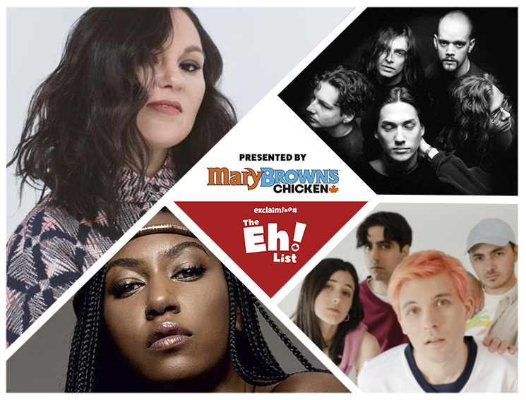 exclaimdotca's tweet photo. The best new 🇨🇦 music of the week — and the year so far — is kinda turning us into 2022 optimists, with fresh tracks from @DomiFilsAime, @tagaq, @moistonline, @ThisIsValley and more.
Presented by @MaryBrowns Chicken &amp; Taters — all Canadian and proud of it!
https://t.co/nF7vXRwrN5 https://t.co/381F5JSGUy