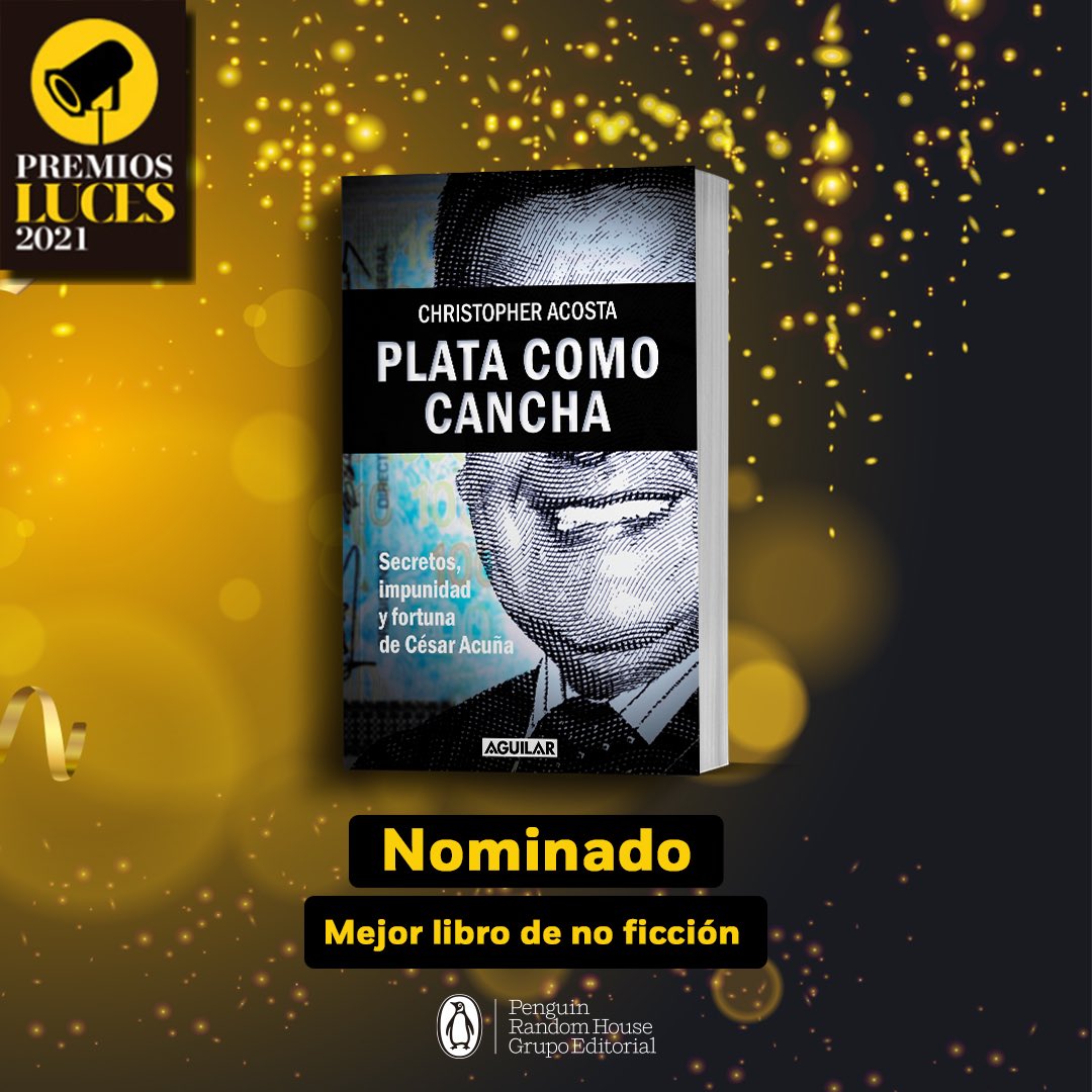 TrujiYo's tweet photo. Y en medio de la turbulencia, una linda noticia: #PlataComoCancha ha sido nominado a lo mejor del 2021 por los Premios Luces, categoría No Ficción.

Si les gustó el libro y quieren seguir apoyándolo, voten por él en:

https://t.co/jjhWXvS6aO https://t.co/sk8JI2Lzrk