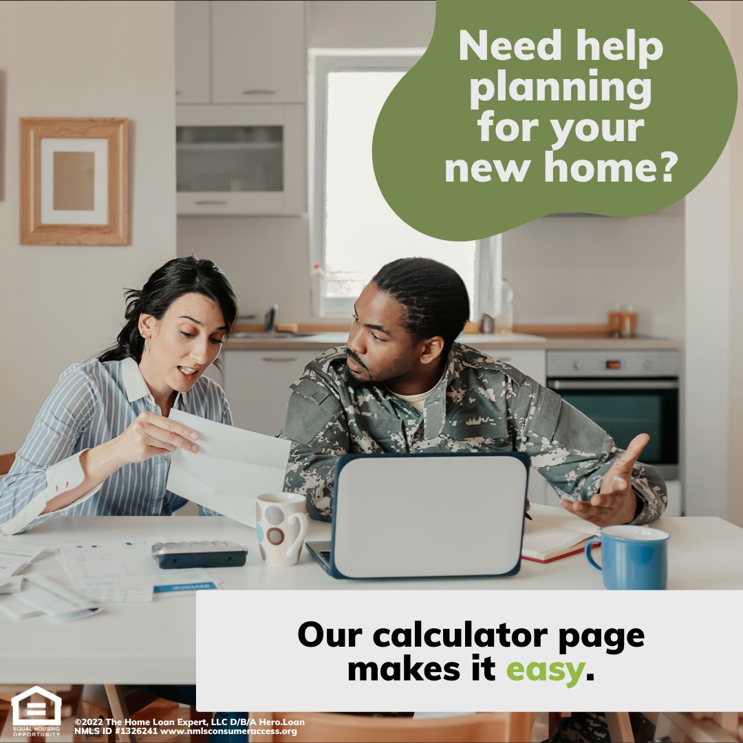 Planning for your home goals can seem overwhelming. Count on us with our new calculator page! We make it easier to see the numbers with calculations for some of your toughest questions. Check it out at:  brev.is/k1qaG