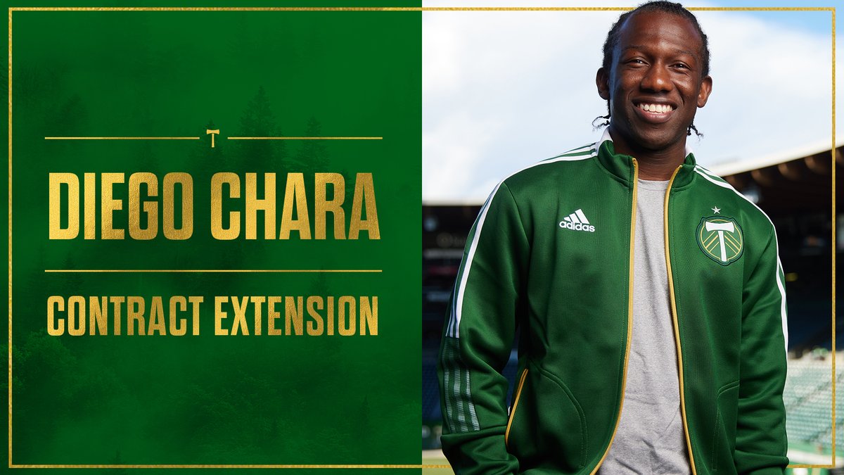 TimbersFC's tweet photo. La Sonrisa 😀

Captain Diego Chara has signed a multi-year contract extension, keeping him with the club through 2024.

Details: https://t.co/vSlyrDqQO7 | #RCTID https://t.co/8mT0KsYjDj