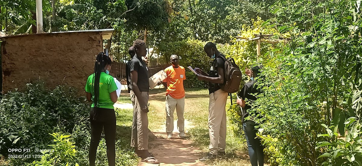 AVijiji's tweet photo. Community scouts led by our field officer Vincent Ojuka- preparing to start our monthly straw coloured fruit bats (Eidolon helvum) monitoring through counts. # mbale monthly Eidolon helvum monitoring. https://t.co/1f5q0pFBTh
