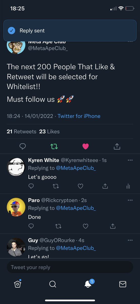 Kyrenwhiteee's tweet photo. @MetaApeClub_ @AshleyP20887378 Done🦍 https://t.co/viWQH4vDRB