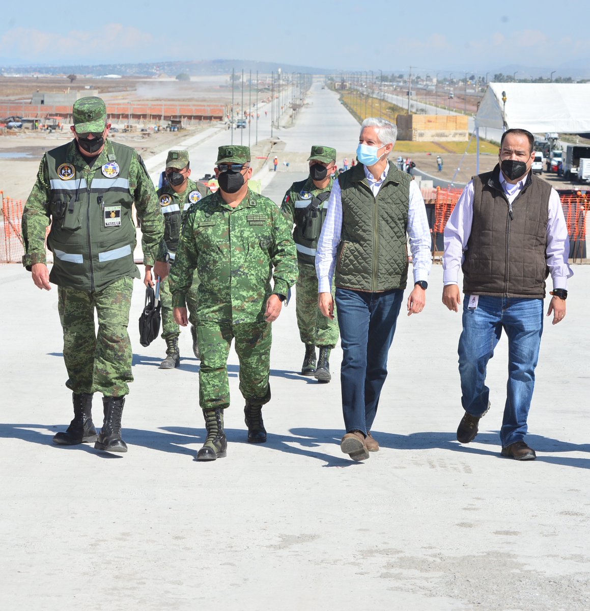 Este será el acceso más importante al Aeropuerto Internacional Felipe Ángeles.
