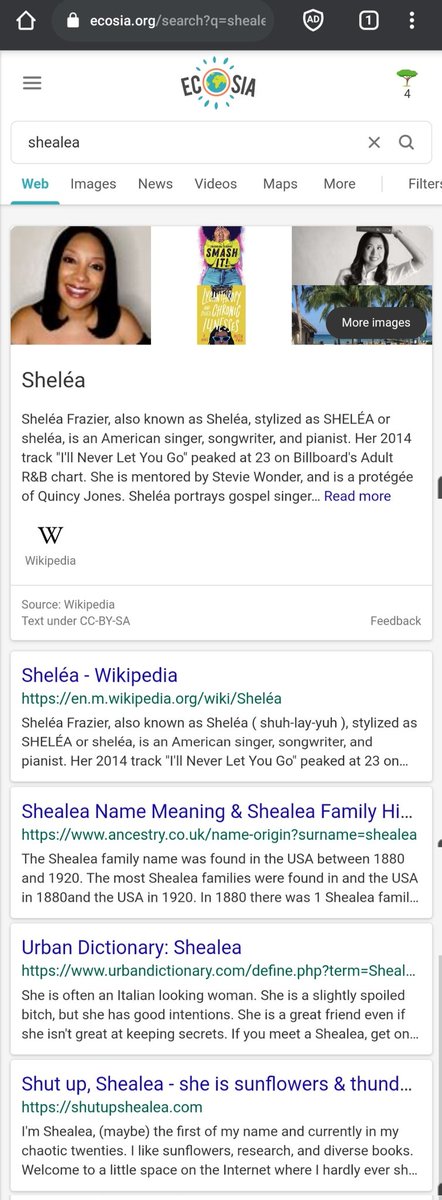 AwkwardBiblio's tweet photo. @shutupshealea 4th result down on my end😊 https://t.co/UV83HyE99G