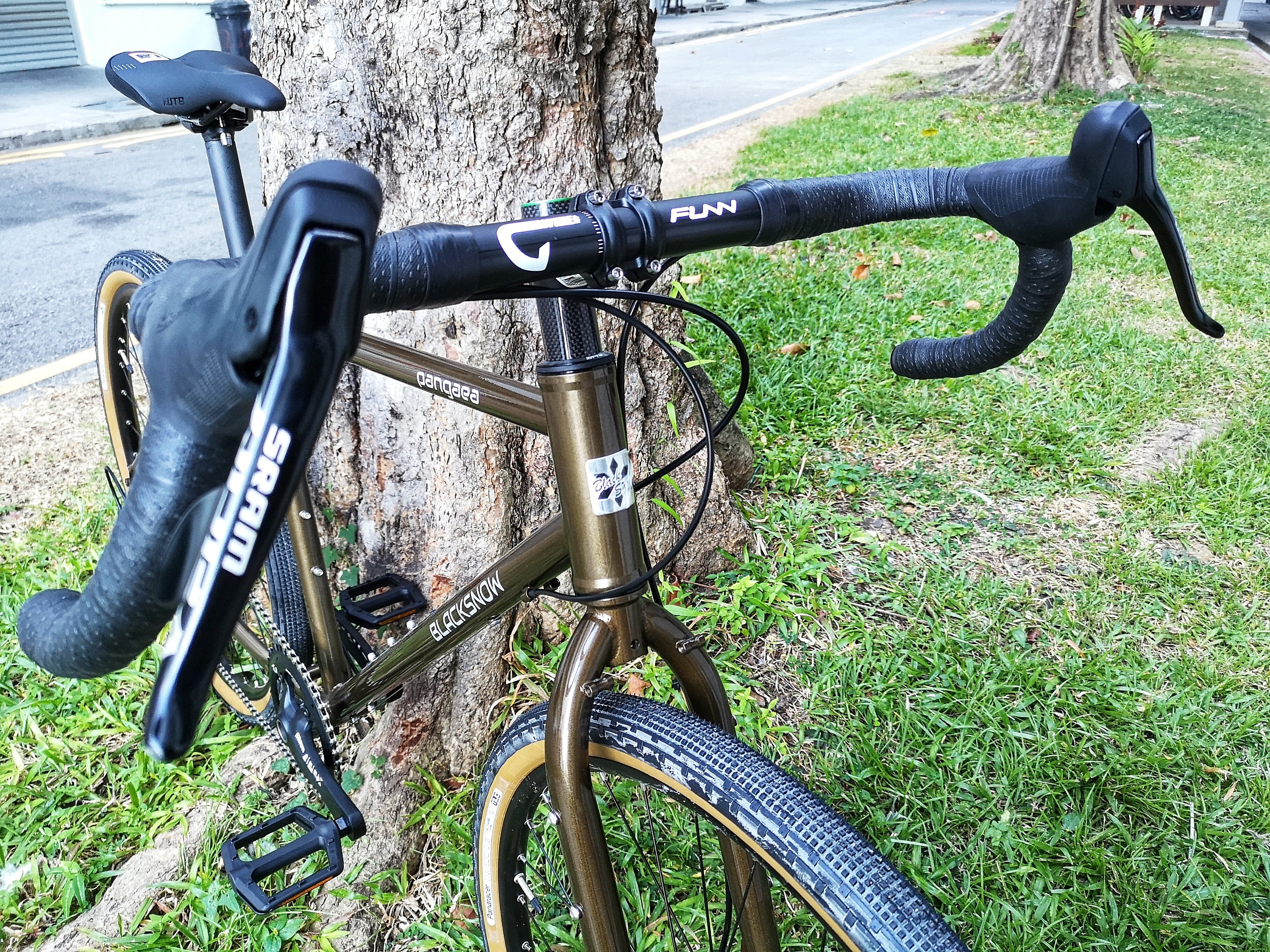 Black 2024 snow bicycle
