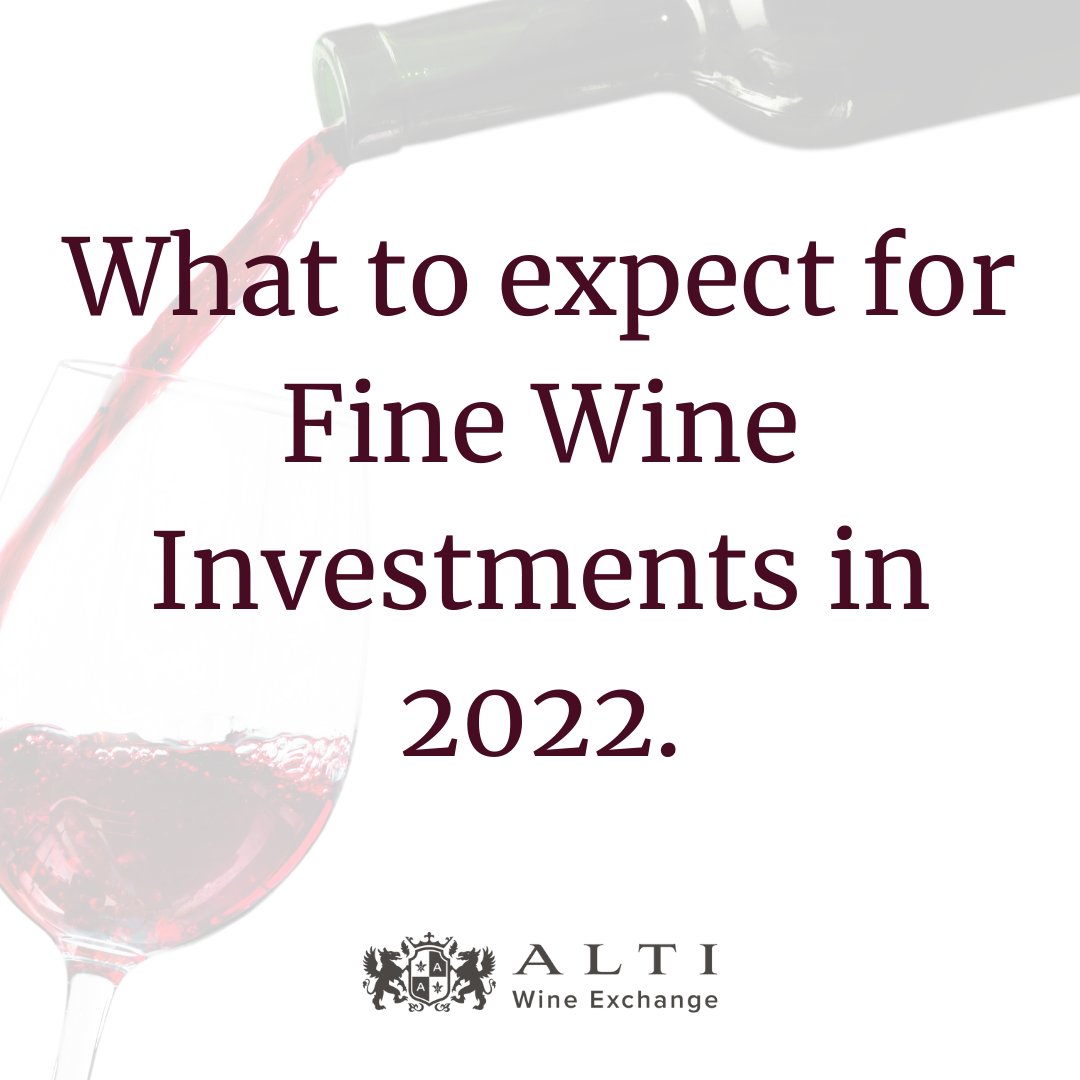 Happy new year from all of us at Alti Wine Exchange! 🍾 With a new year upon us, that means more investing, more portfolio diversification and of course, more assets. Check out our latest peice on the expectations for Fine Wine Investments in 2022: altiwineexchange.com/news/2022-inve…