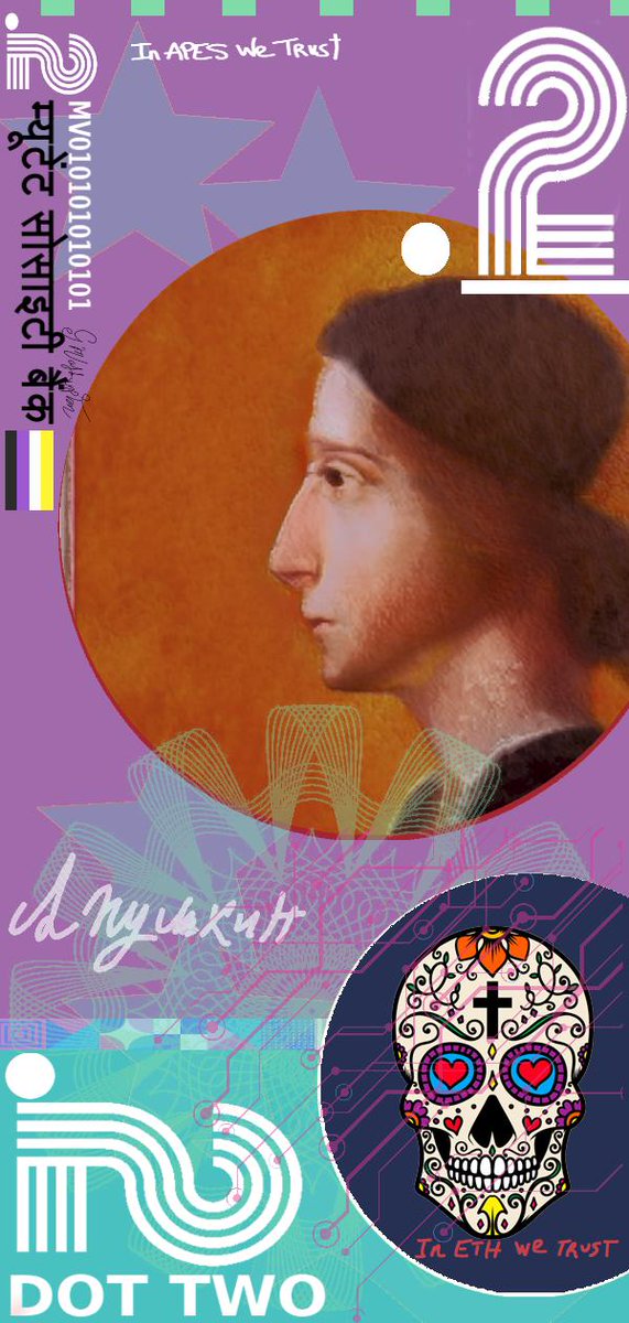 MutantMoneyNFT's tweet photo. Some portraits on our banknotes 💶 look straight out of the Renaissance era. 
BUT we also have apes🐿️
Best of both worlds
#nft #nfts #nftart #mutantmoney #nftart #cryptoart #nftcommunity #aiart #nftcollectors 
@BCheque1 @patrickjamesNFT https://t.co/ccUAJ7XEME