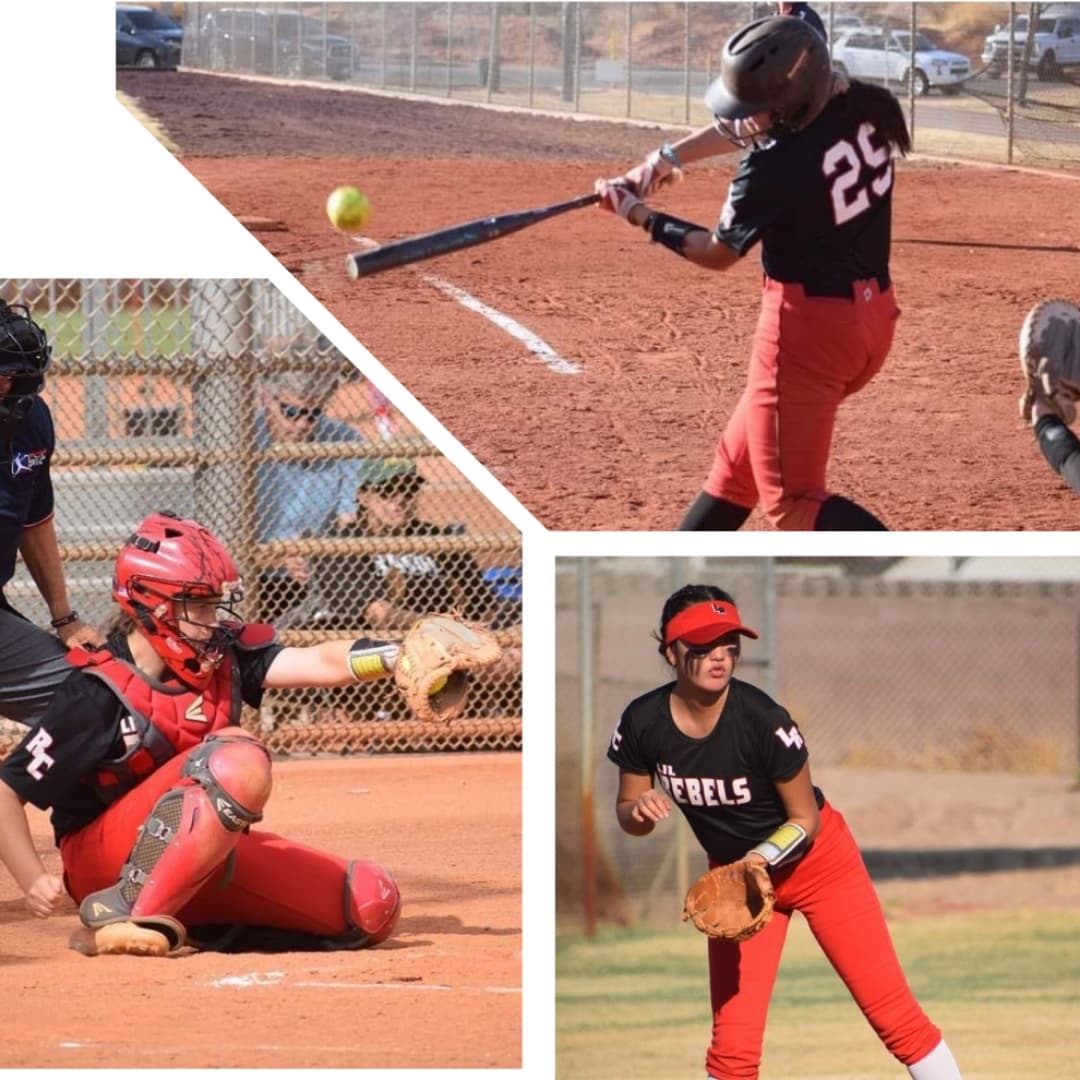 LilRebelsRC's tweet photo. Wishing our very own 2023 3B/OF Averi O (GPA 4.2 📚) and 2023 OF/1B Kyla Acres (4.1 📚) the best as they head east to go camping at Princeton 🐅 this weekend while we wish our own 2023 C/3B Hannah Howe (GPA 4.0 📚) the best as she heads to AZ this weekend for some camping at ASU. https://t.co/TmxiKzTTJN
