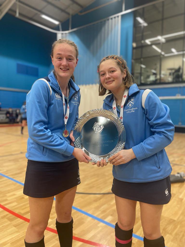 Fram_Sport's tweet photo. 🥇 Our U16 Girls are @EnglandHockey Indoor National Champions 

A nailbiting final against the excellent @Reptonhockey the girls scored a last second winner to take the title. https://t.co/JVr4OIIgcY