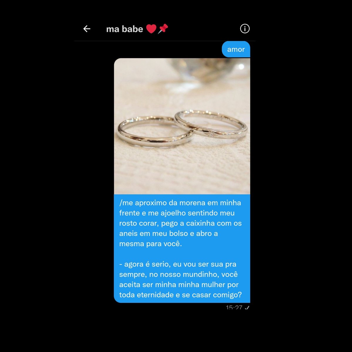 indo de the end com minha mulher mas pelomenos noivei, fui 🤍