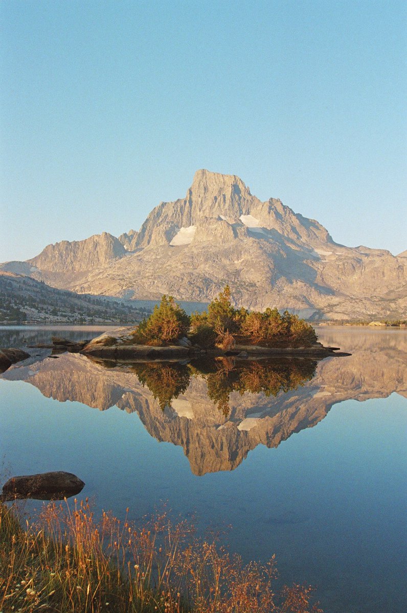 Worth the early rise. Ansel Adams Wilderness on film