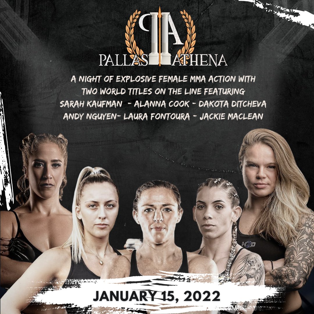 We are please to offer a SPECIAL ENGAGEMENT as an exclusive opportunity for AO Sport Insiders/Ambassadors. The action begins January 15th with the pre-show with Nik Lewis at 2:00 MST, followed by the pre-lims streaming on AO Sports TV. @PallasathenaWFC

aosports.tv/WP2/pallas/