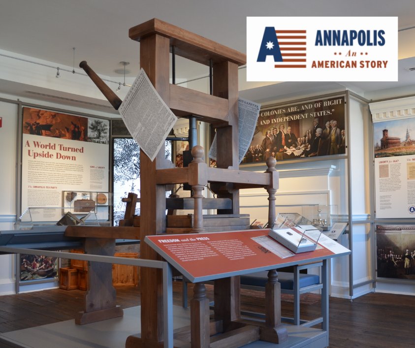 HA_Annapolis's tweet photo. #Explore #Annapolis at the Museum of Historic Annapolis - open Fridays through Mondays 10-4. Immerse yourself in over 400 years of Annapolis #history at 99 Main Street in #downtownannapolis. #historicannapolis #moha #visitannapolis https://t.co/9RAGKaZR8K