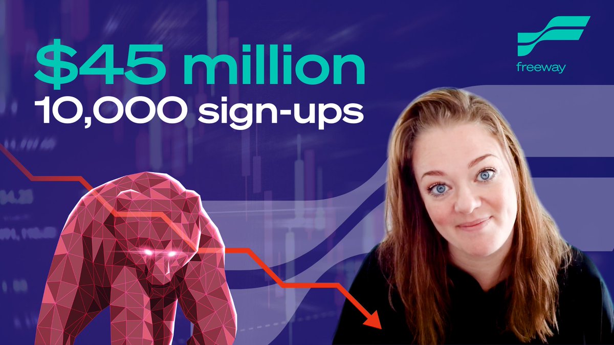FreewayFi's tweet photo. 💥 Freeway Friday Update - and it's a BIG one! 

🚀 Over 47 million in Superchargers! 
🏦 A chance to be among the first in the world to open a Freeway Bank Account 
🙏 All Supercharger fees removed
🎁 10,000 User Milestone

.. Onwards and upwards!

🎥🍿👉 https://t.co/GUsvDGvujN https://t.co/omK0oMHrpE