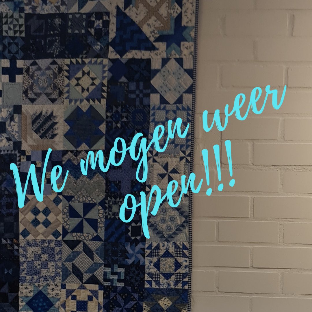 Zo fijn!!!

Nu de horeca nog