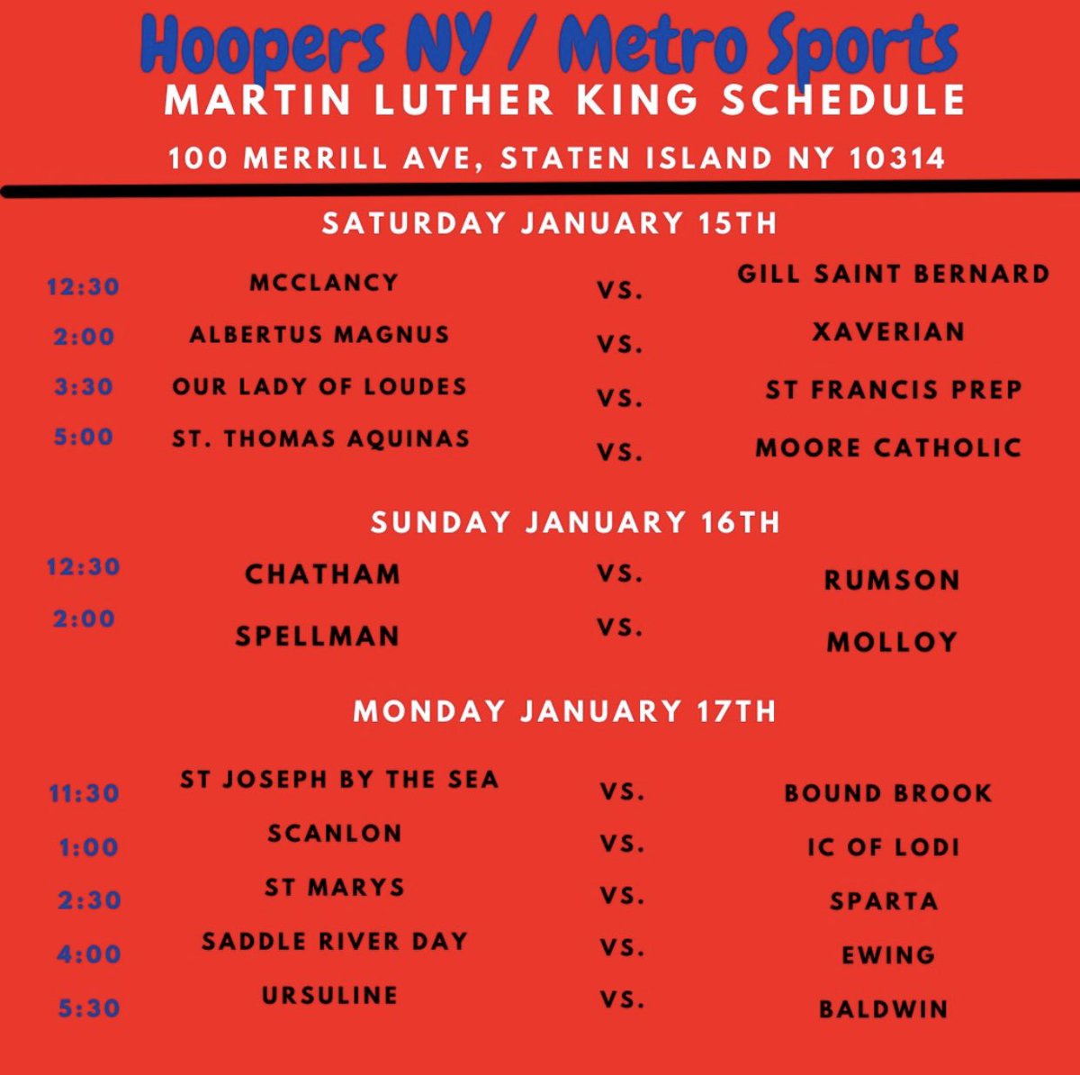 Big Girls Basketball Tournament this weekend in the Hooper NY/Metro Sports College Showcase event at Moore CatholiccHS in Staten Island <a href="/analeito23/">Ana Leito</a> <a href="/beellsferreira/">IsabellaBelmonte</a> <a href="/kimorasmith10/">kimora smith😘</a> <a href="/kaylamartin0713/">Kayla Martin</a> <a href="/DeweyCoach/">Coach Dewey Hopkins</a> <a href="/hannahfinnerty2/">hannah finnerty</a> <a href="/CoachMoeH/">Moe Hannafin</a> <a href="/SIAdvanceSports/">SI Advance Sports</a>