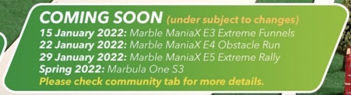 ⚡️The Thunderbolts⚡️ (@thunderboltsjmr) on Twitter photo We have some updates! The 3rd Season of Marbula One is coming in Spring!
<a href="/Shock_JMR/">SHOCK the Optimistic Marble ⚡️</a> <a href="/BoltJMR/">Bolt</a> 
it’s time for some training. 🔵⚡️🏁 We have some updates! The 3rd Season of Marbula One is coming in Spring!
<a href="/Shock_JMR/">SHOCK the Optimistic Marble ⚡️</a> <a href="/BoltJMR/">Bolt</a> 
it’s time for some training. 🔵⚡️🏁