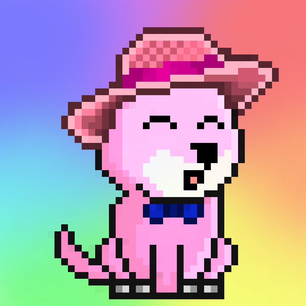 shibaisland's tweet photo. Pink lady 🐾

#Solana #SolanaNFTs #shibaisland #nftart #NFTcollections #nftgallery https://t.co/kHY09V6qko