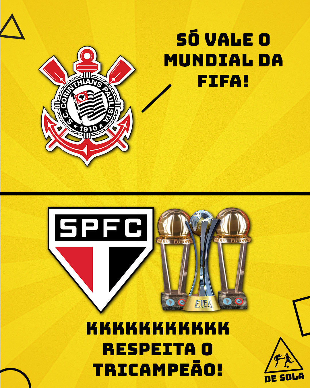 São Paulo penta campeão mundial 😎 : r/futebol