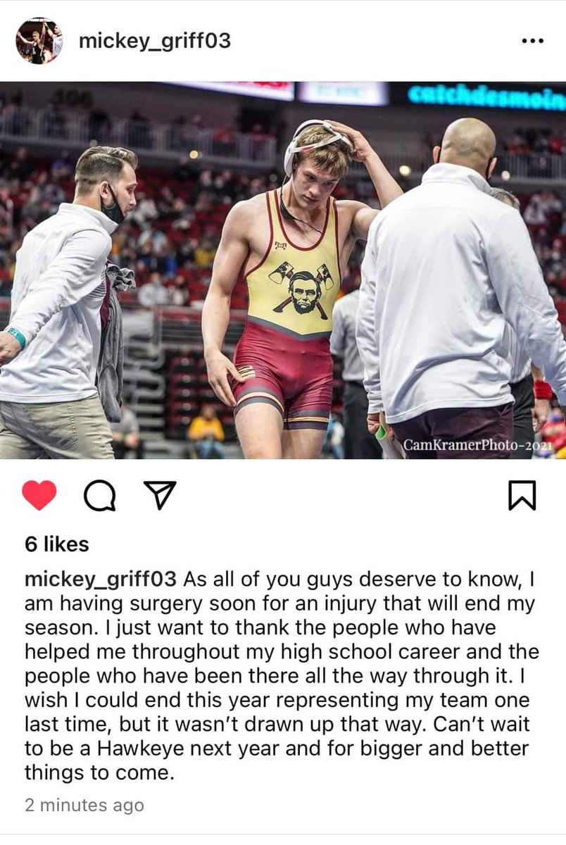 railswrestling's tweet photo. We couldn't be more proud of this kid. He was a great representation for Lincoln Wrestling. Looking forward to cheering him on at the @Hawks_Wrestling https://t.co/YwQrf0G8EG