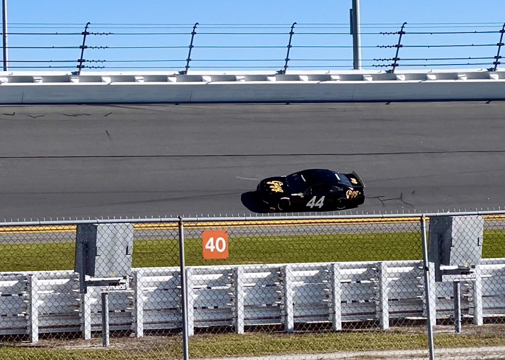 ScottWarner18's tweet photo. Here in Daytona. What an incredible day it’s been! So excited to partner with @MrRouse16 on his @NASCAR journey. Good times ahead! https://t.co/B2yIiD7ODX