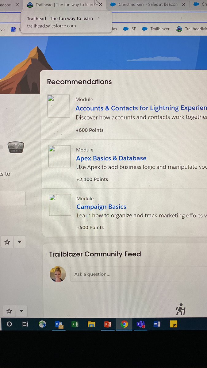 NeenKerr's tweet photo. @trailhead are your images not working on? https://t.co/XbOQlUPQbq