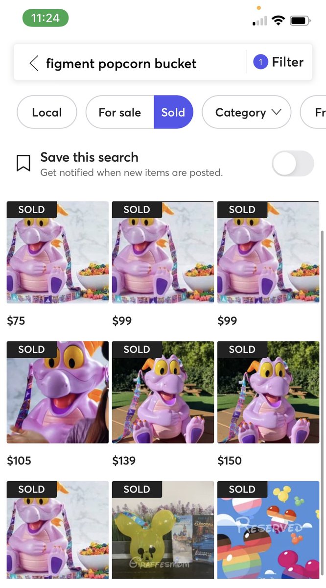 aliz4415's tweet photo. @WaltDisneyCo @WaltDisneyWorld @Disney Can you PLEASE do something about the insanity surrounding your merchandise?  You could add barcodes to EVERY item, scan the purchasers pass or ticket to keep track.  This would actually limit them.  Why are they making so much off of YOU? https://t.co/7zEOUOOzfs
