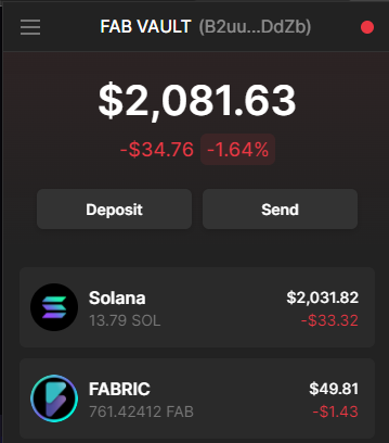 bbjk26's tweet photo. What a great feeling to wake up and see that the FAB VAULT is restocked for todays games! 10:00 UTC, SOL &amp; FAB to give out to marble winners! Plus Crab Game!  Meet the @official_fabric community! I'll post when it goes live on twitter so you can jump in! https://t.co/aEclZfn8mU