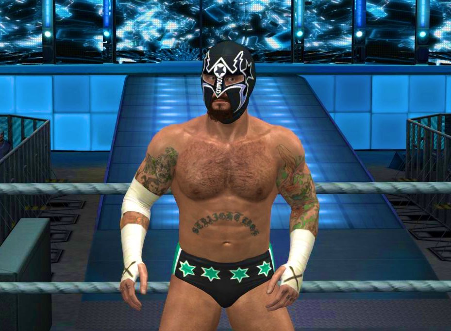 ItsMachoT's tweet image. gonna tell my kids this was Rey Mysterio, don...