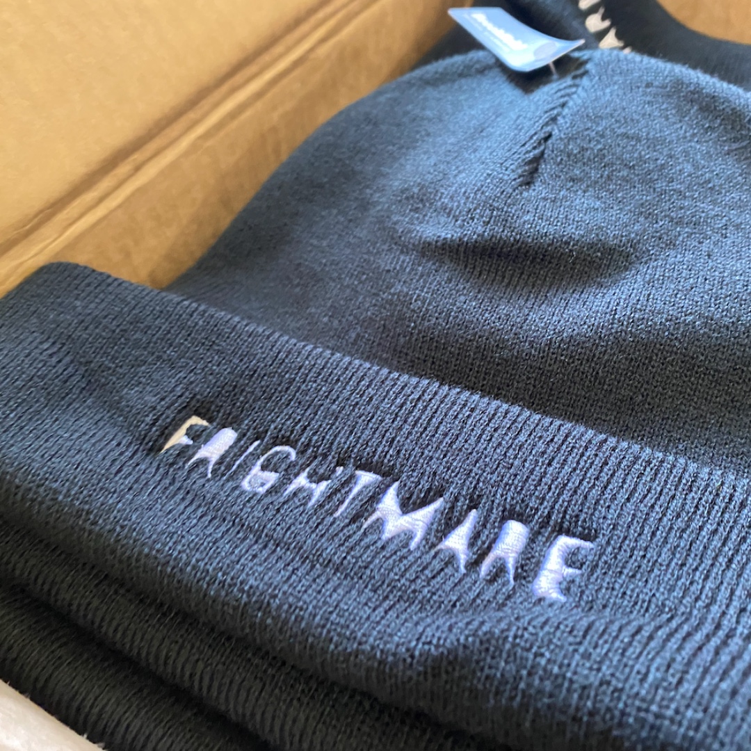 GuanoCrazyPrint's tweet photo. Merch printed up for Frightmare last year 👻  With a combination of Full Colour printing, Screen Printing and Embroidery! Need some branded merchandise printed then get in contact. https://t.co/Git6QyvGvs