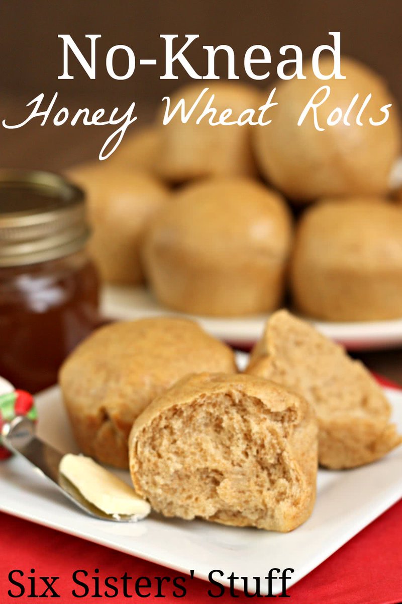 SixSistersStuff's tweet photo. These rolls are light and fluffy, perfectly browned, and your house
will smell delicious!
https://t.co/r2dXc8SW7f #sixsistersstuff #noknead #dinnerrolls #easyrolls #nofailrecipe #honey #wheat https://t.co/hmTPeekG0Z
