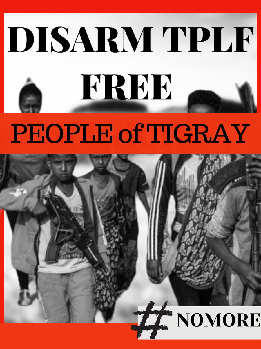 assefa_dave's tweet photo. ‼️የትግራይ ህዝብ ሆይ! ልጆችህን ትምህርት ነፍጎ ለጦርነት የሚያውላቸውን ህወሓትን እስከ መቼ ተሸክመህ ትኖራለህ❓#NoMore #UnityForEthiopia #TplfMustGo!#TPLFSURRENDERNOW https://t.co/HRwGLxvOyX