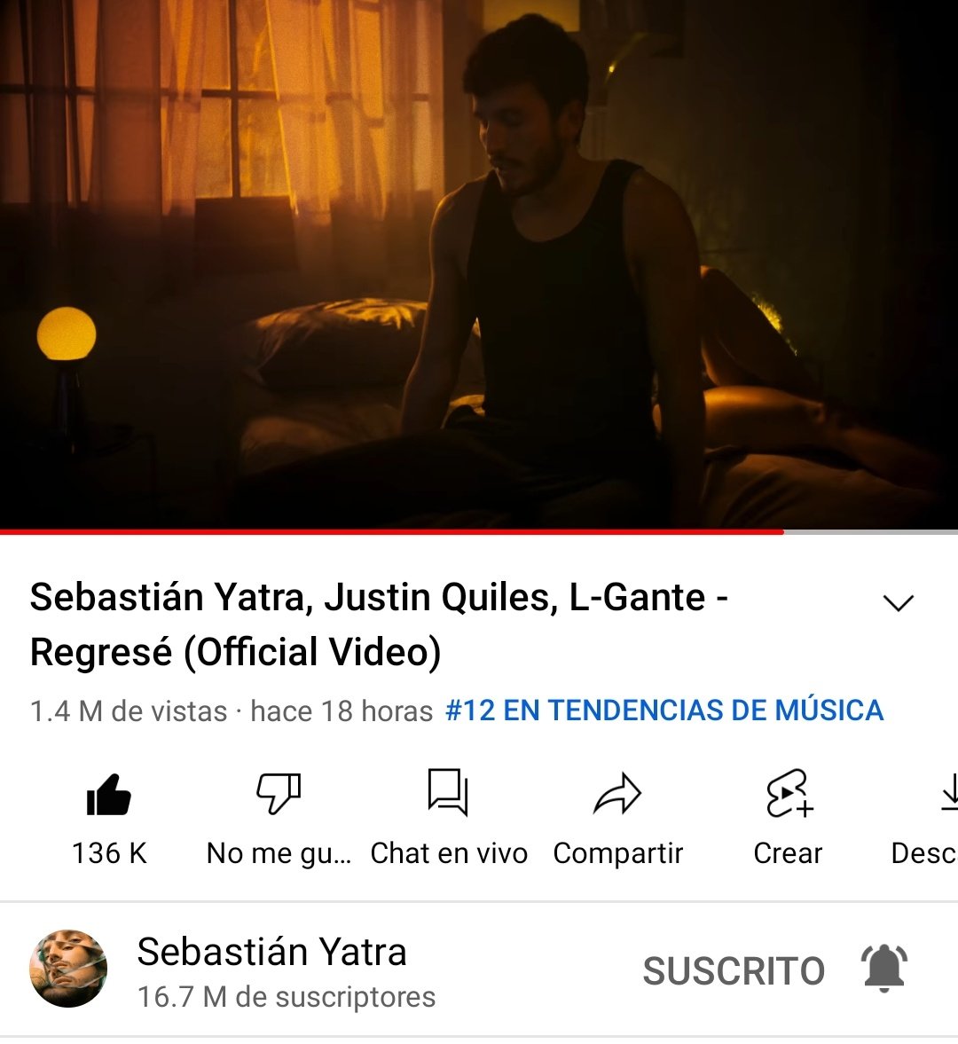 ForeverYatraBog's tweet photo. #Regresé 🔥🔥🔥🔥 va muy bien  en @YouTube 🎶⬆️💕 sigamos activos familia #YatraYatra https://t.co/OQDYw3boPo