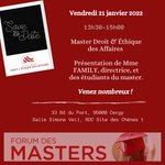 Photo by Master Droit et Éthique des Affaires (@MasterDEA)