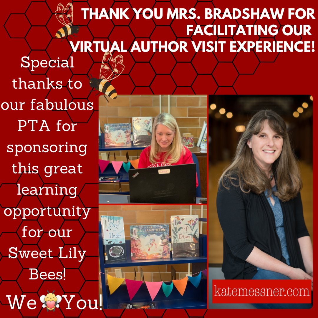 LBClaytonFWISD's tweet photo. Such a great day at Sweet Lily B with @KateMessner Thank you Lily B PTA for this wonderful experience! PK - 2nd graders enjoyed this very much! #katemessner #virtualreadaloud #weloveourPTA @jillbalzer @APMontoyaFWISD @LBClaytonFWISD @FortWorthISD https://t.co/6oICIhLq7b