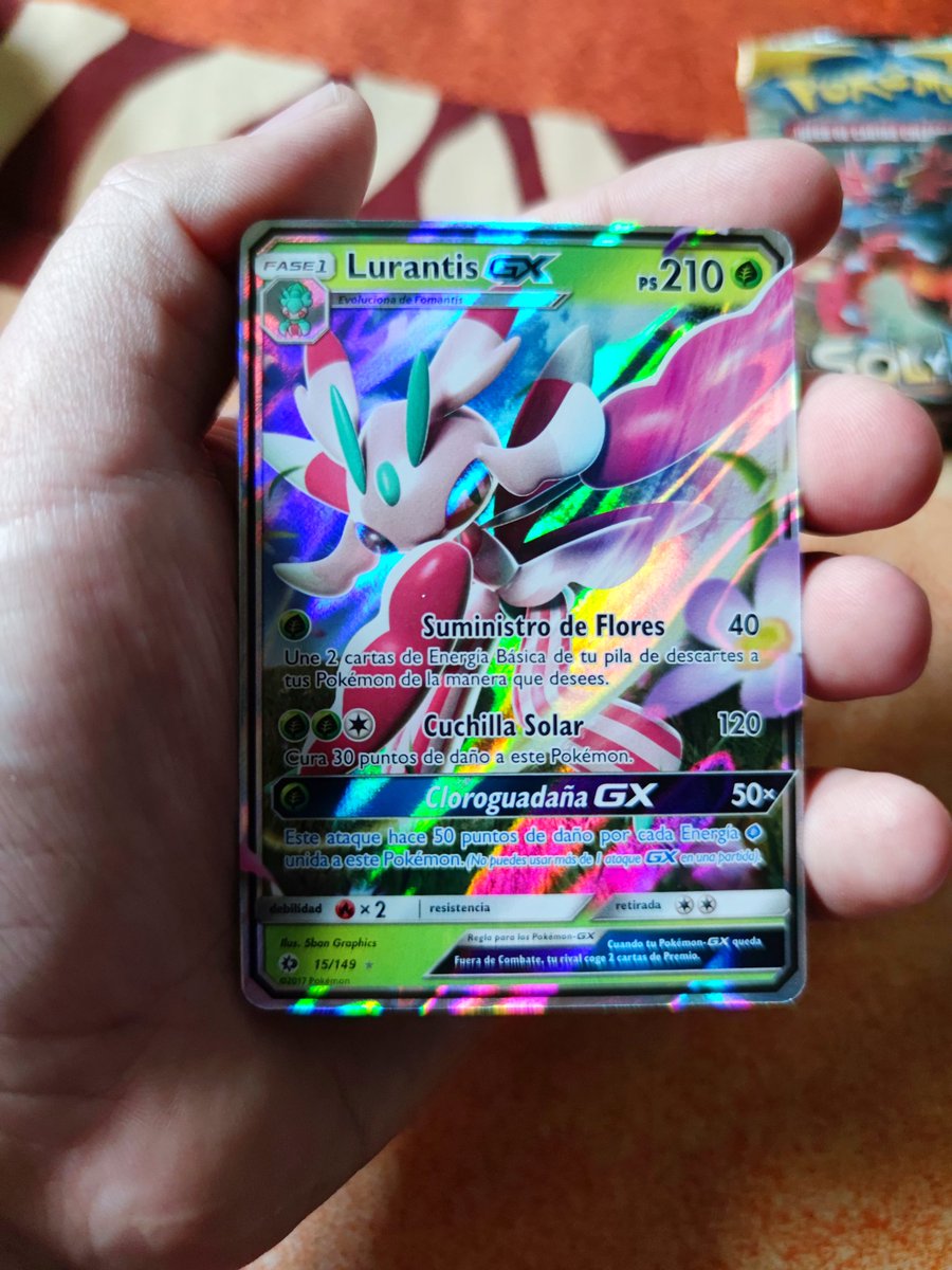 JackFrdtw's tweet photo. Trading card time!!! 💓 #PokémonTCG #Pokémon #Sunandmoon #Growlithe #lurantis #diveball https://t.co/yrQ2VkUMR8