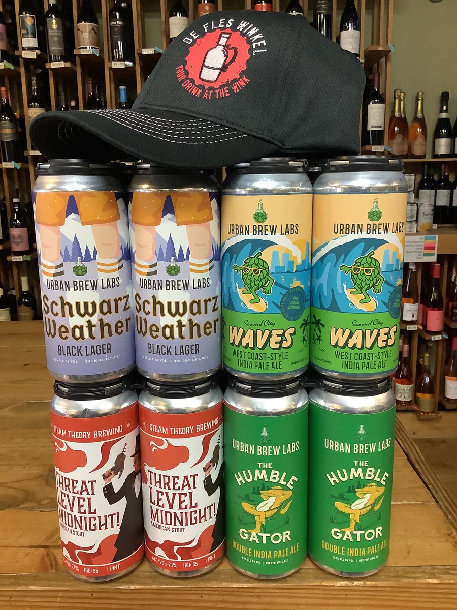 Tasting tonight runs from 4:30 to 7. <a href="/urbanbrewlabs/">UrbanBrewLabs</a> #thehumblegator #secondcitywavesipa #schwartzweather @steamtheorybrewing #threatlevelmidnight . Come in and check out some new brews!