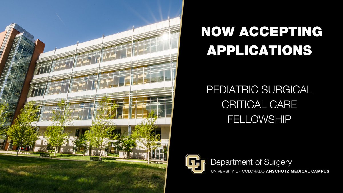CU Anschutz Department of Surgery tweet media