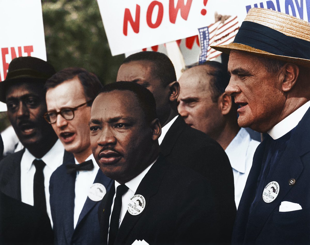 prageru's tweet photo. Good morning and Happy MLK Jr. Day! Let's celebrate the life and achievements of this incredible man and his contributions to the fight for civil rights in America. 

He may be gone, but his legacy lives on forever. https://t.co/63nbdZxlic
