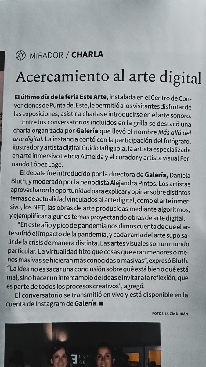 Más allá del arte digital en <a href="/ESTEARTEfair/">ESTEARTEfair</a> con <a href="/galeriarevista/">Galería</a>